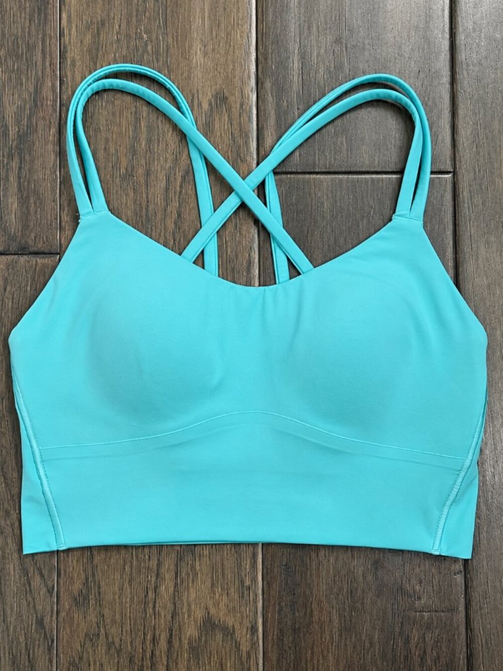 NEW Lululemon Like a Cloud Bra Long Line *Light Support, B/C Cup Tidal Teal